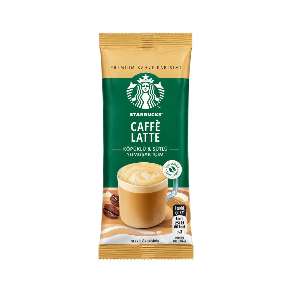 STARBUCKS COFFEE CAFEE LATTE 14GM