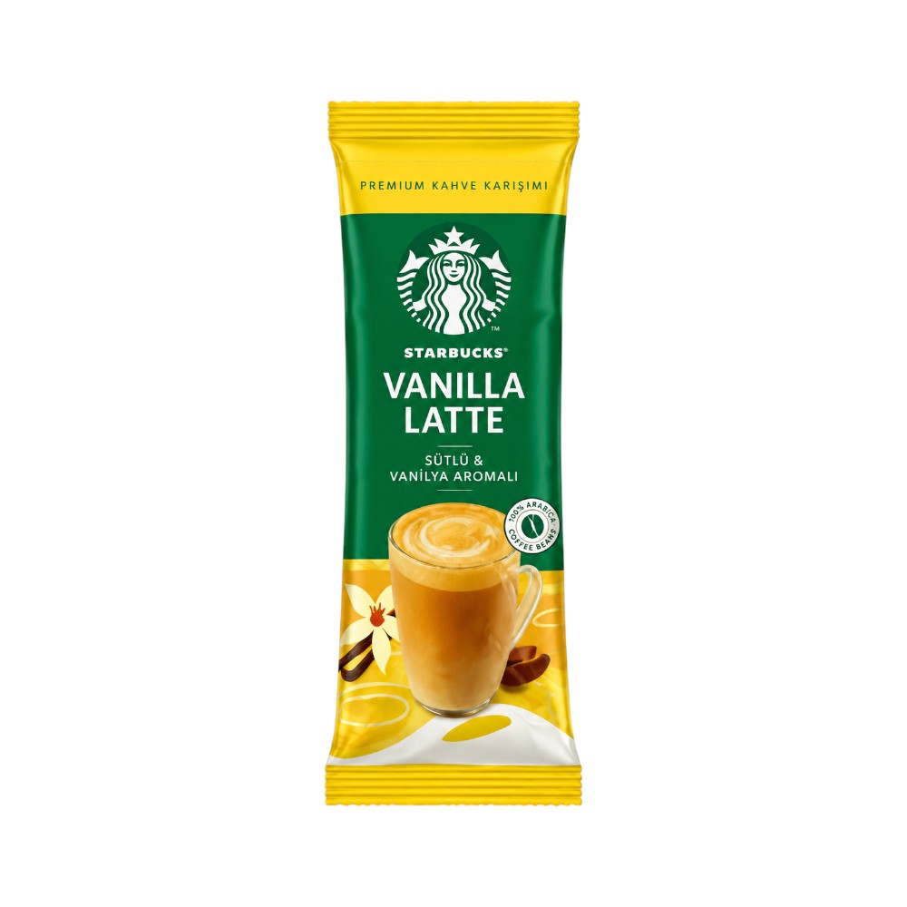 STARBUCKS COFFEE VANILLA LATTE 21.5 GM