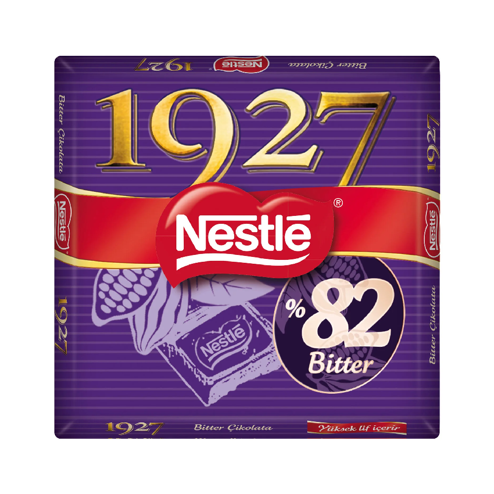 NESTLE CHOCOLATE BAR 1927 82% BITTER 60 GM