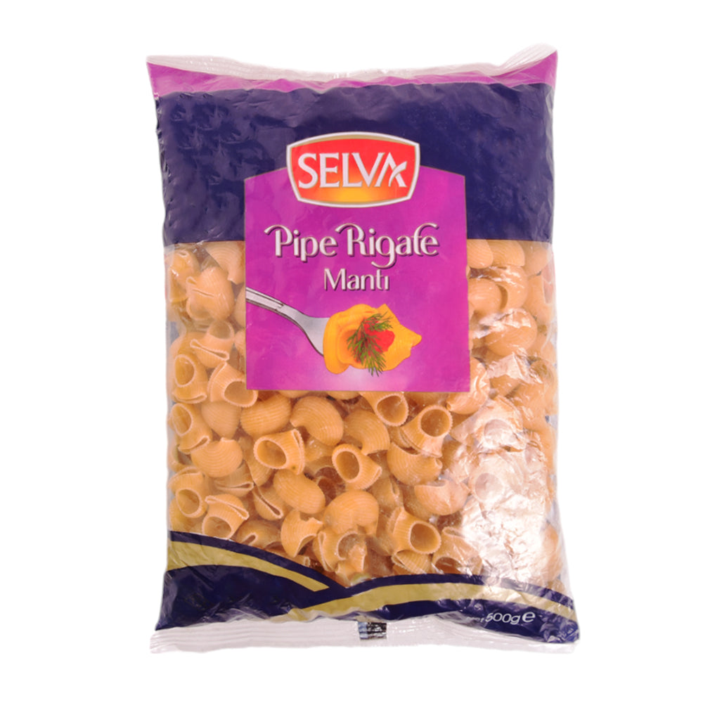 SELVA PASTA PIPE RAGATE MANTI 500 GM