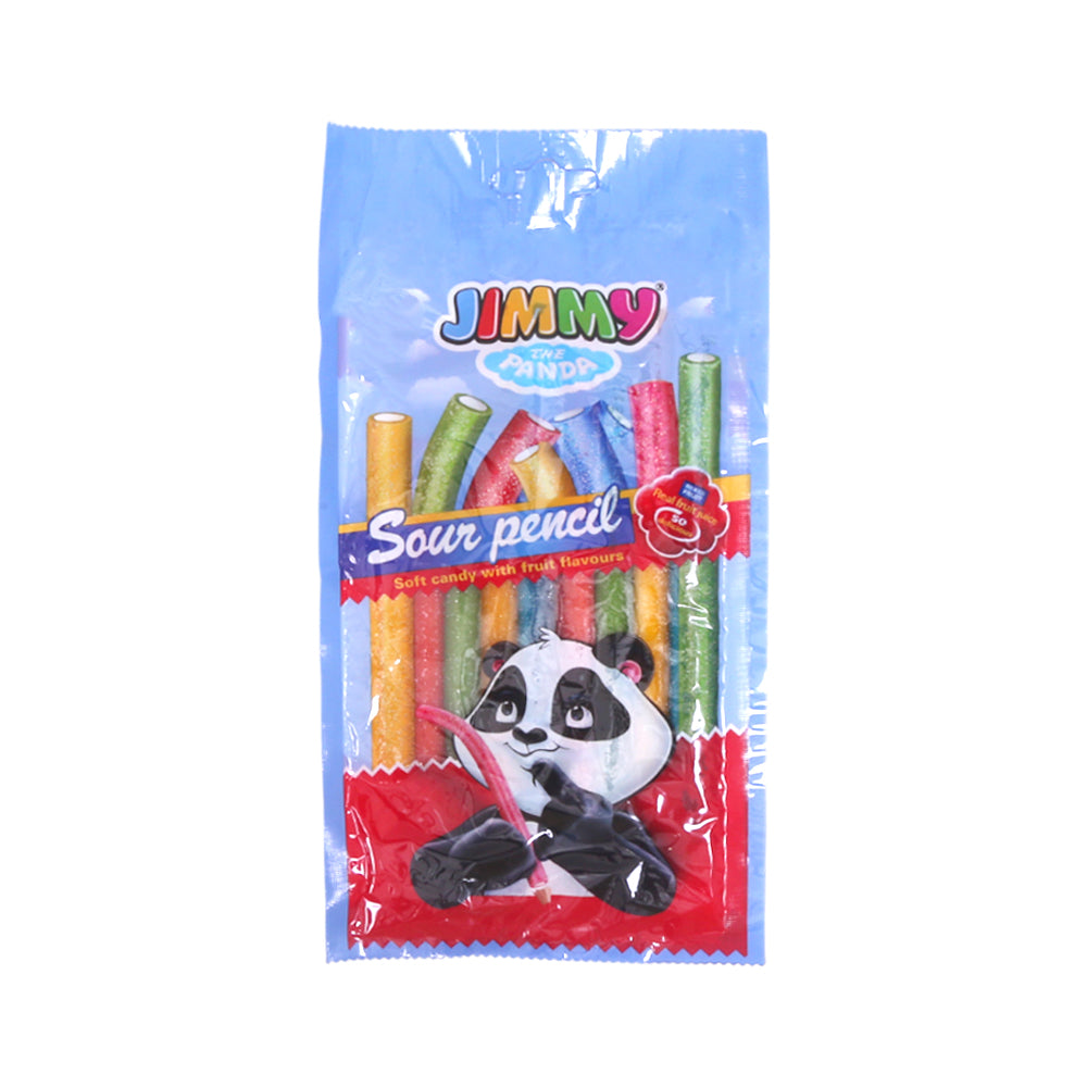JIMMY SOUR PENCIL PANDA SOFT CANDY 75 GM