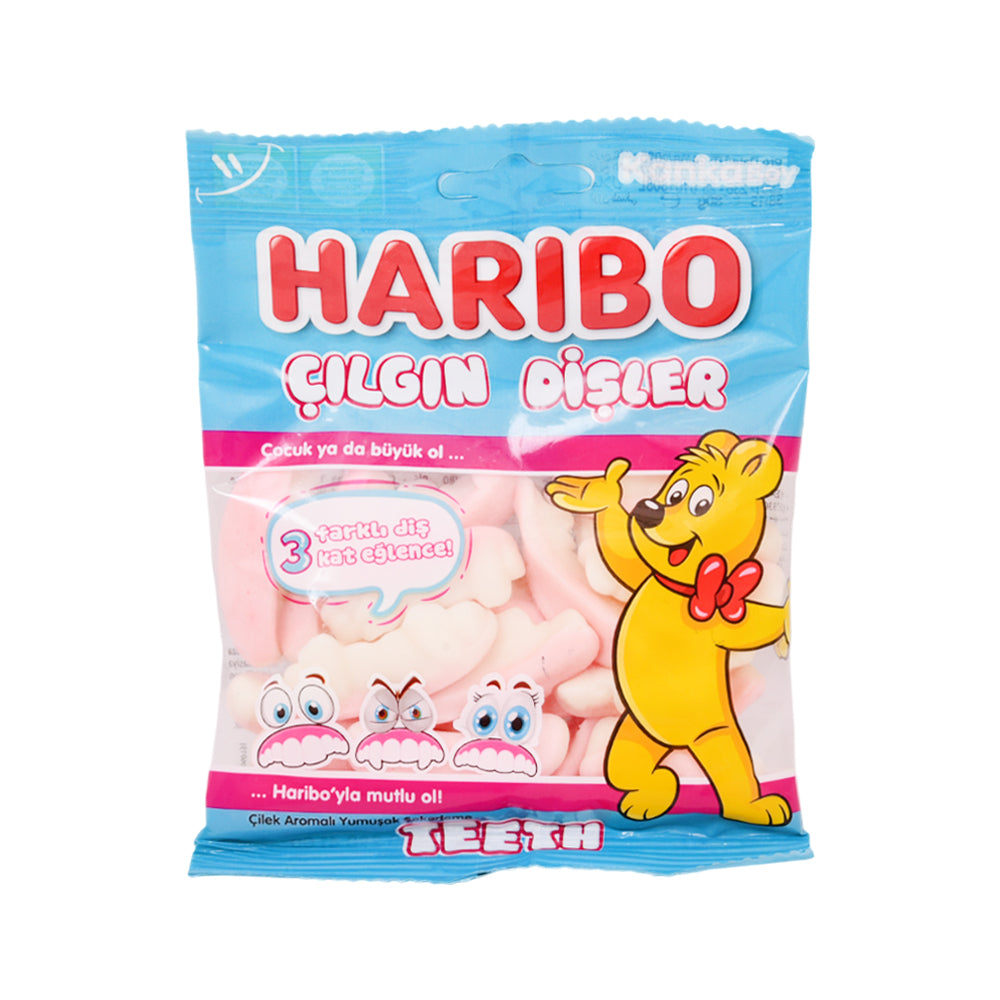 HARIBO JELLY TEETH 80GM