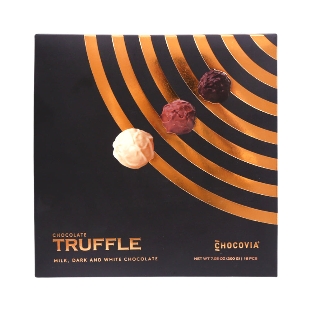 CHOCOVIA CHOCOLATE MILK & DARK TRUFFLE 200 GM TRGD200