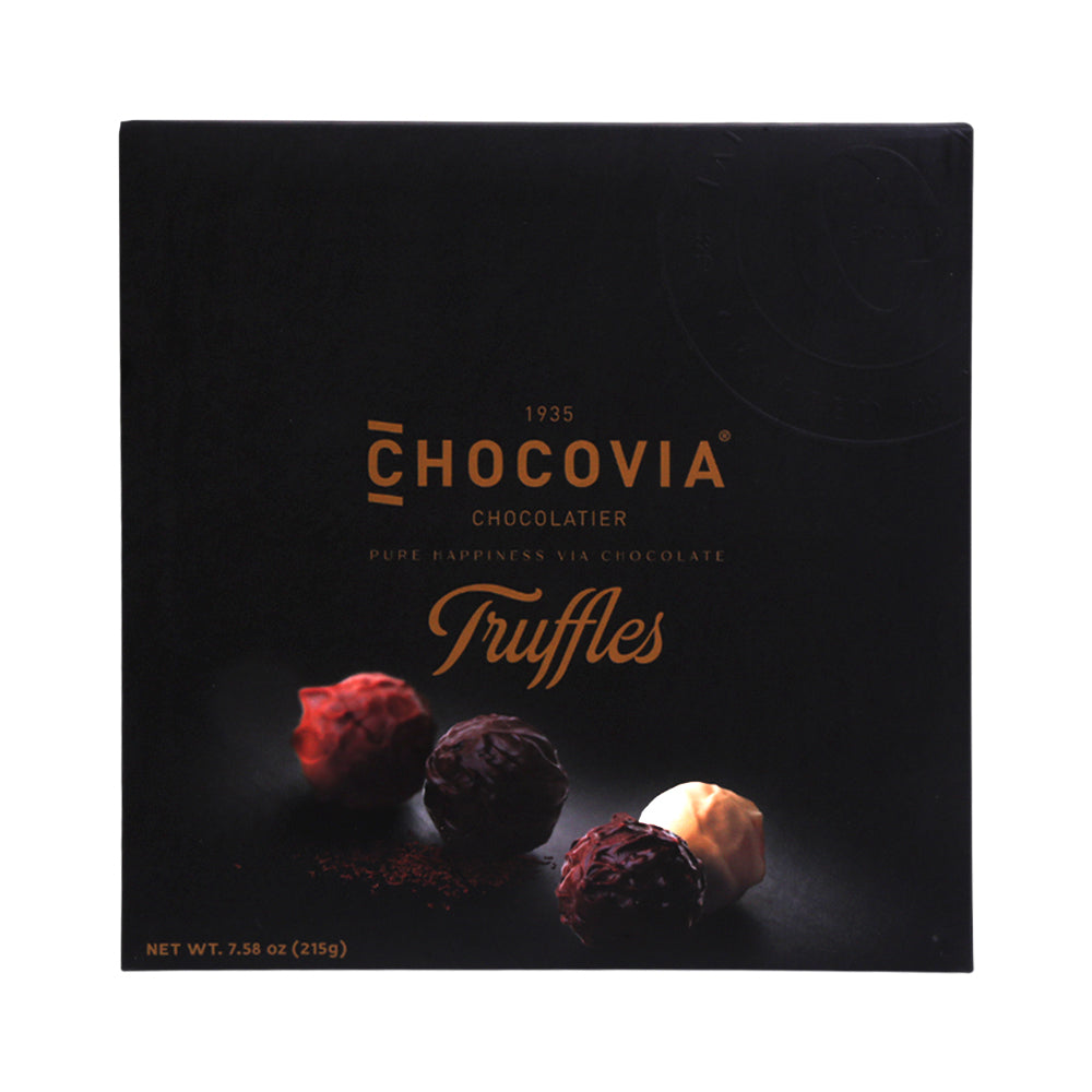 CHCOVIA CHOCOLATIER TRUFFLES 215 GM SYT215
