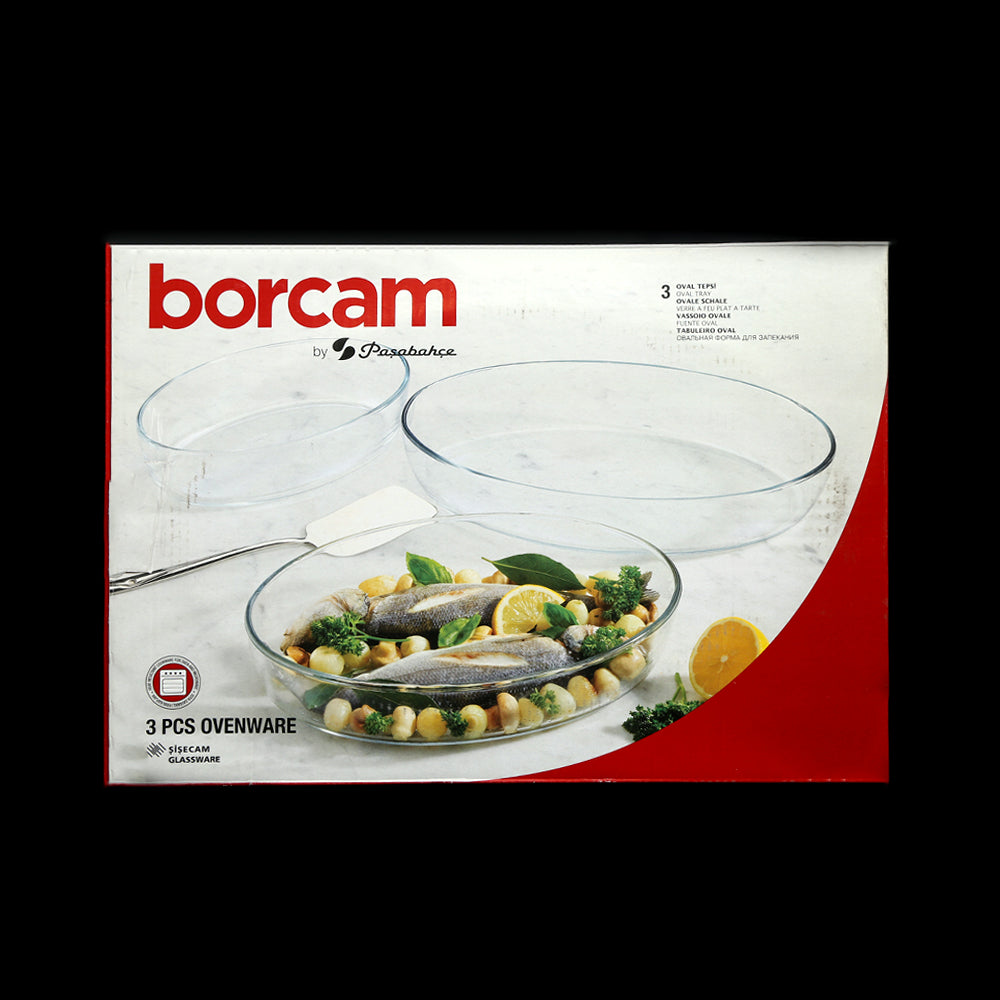 DISH SET 3PC OVAL BORCAM 159027
