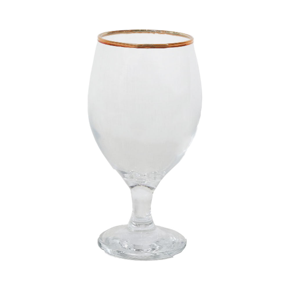 GLASS PSB BISTRO GOLD 44417-40 (Pack of 6)