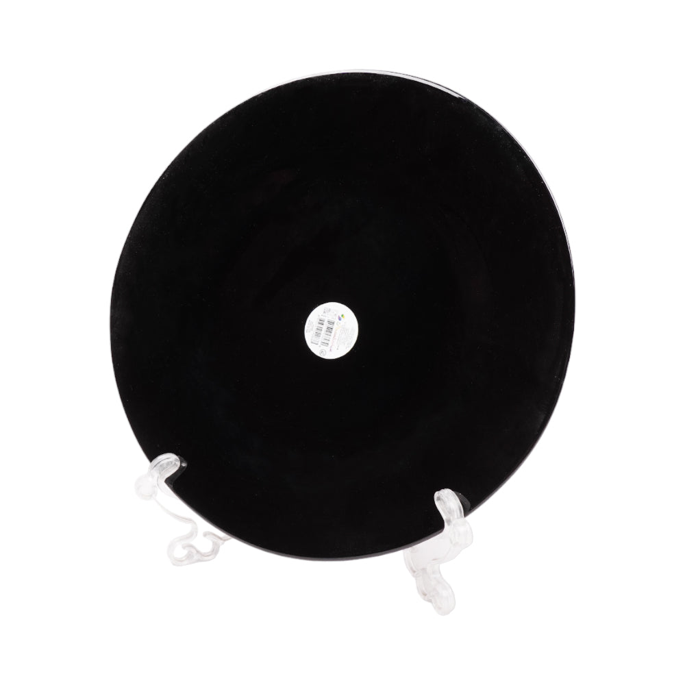 PLATE DINNER PSB ORGENIC BLACK 10328-73