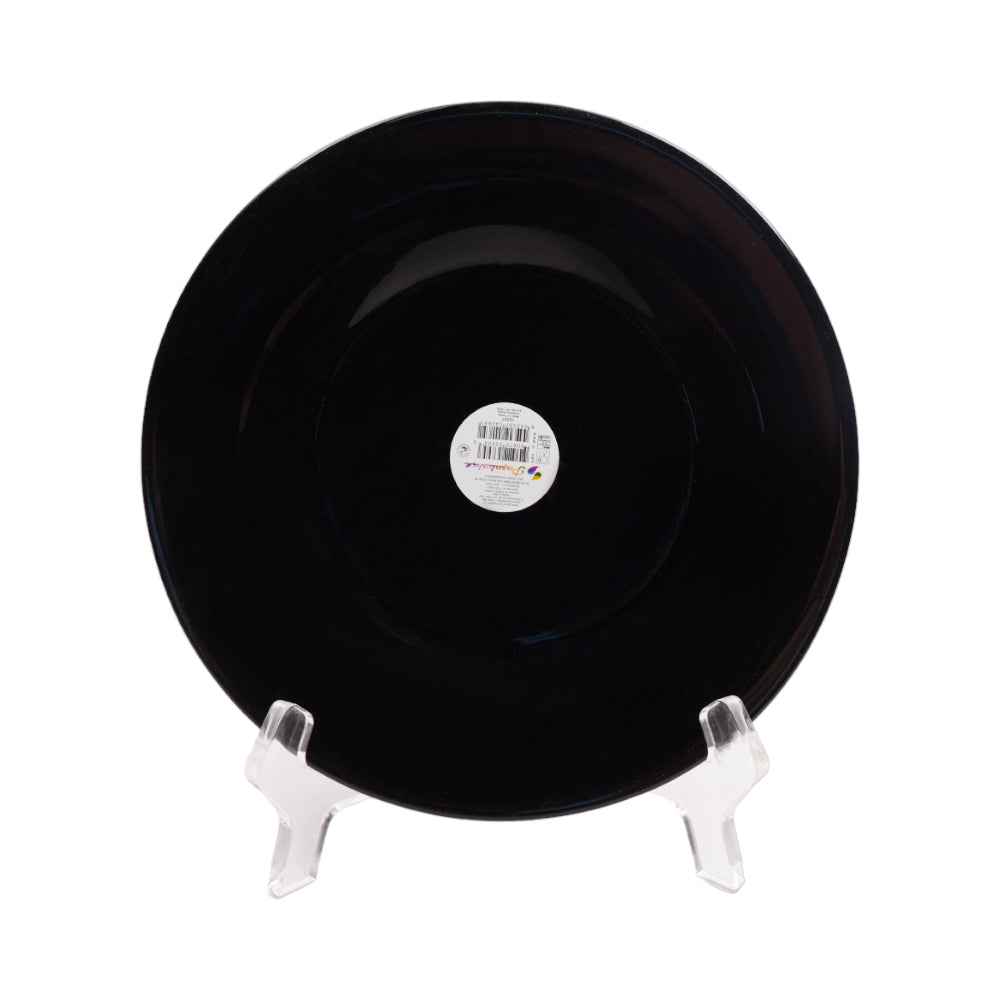 PLATE QUARTER PSB ORGENIC BLACK 10327-74