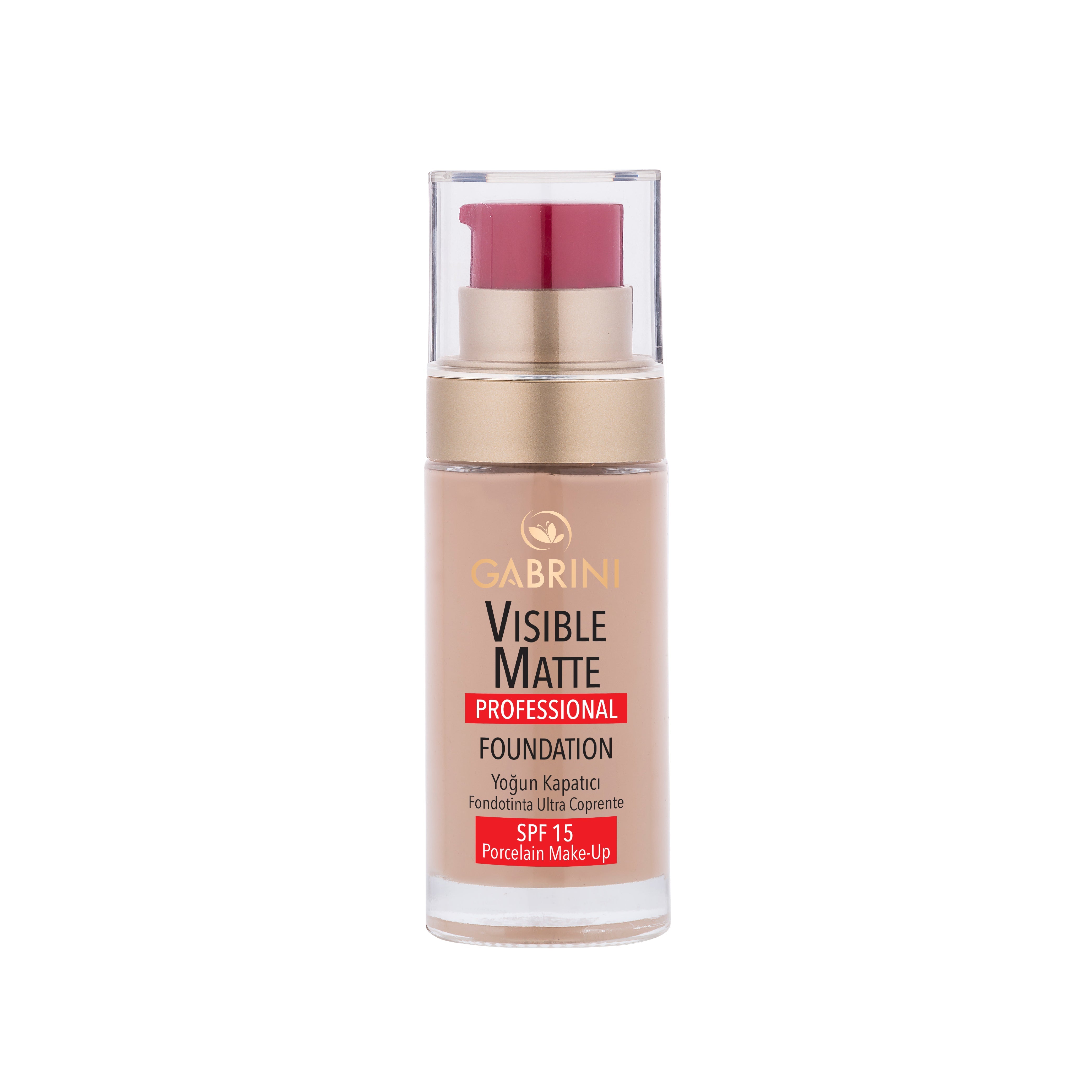 GABRINI VISIBLE MATTE PROFESSIONAL FOUNDATION 01
