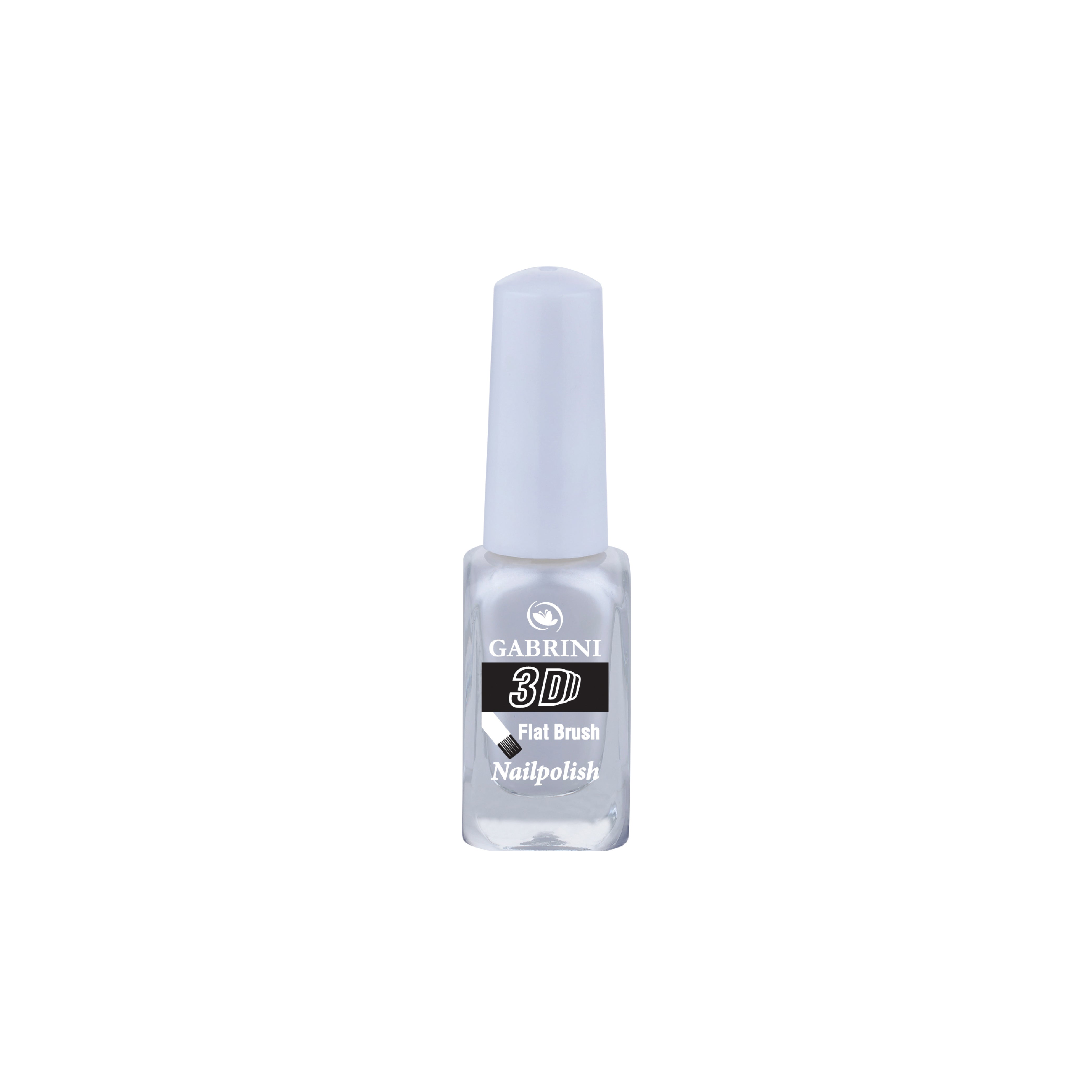GABRINI 3D FLAT BRUSH NAIL POLISH # 01