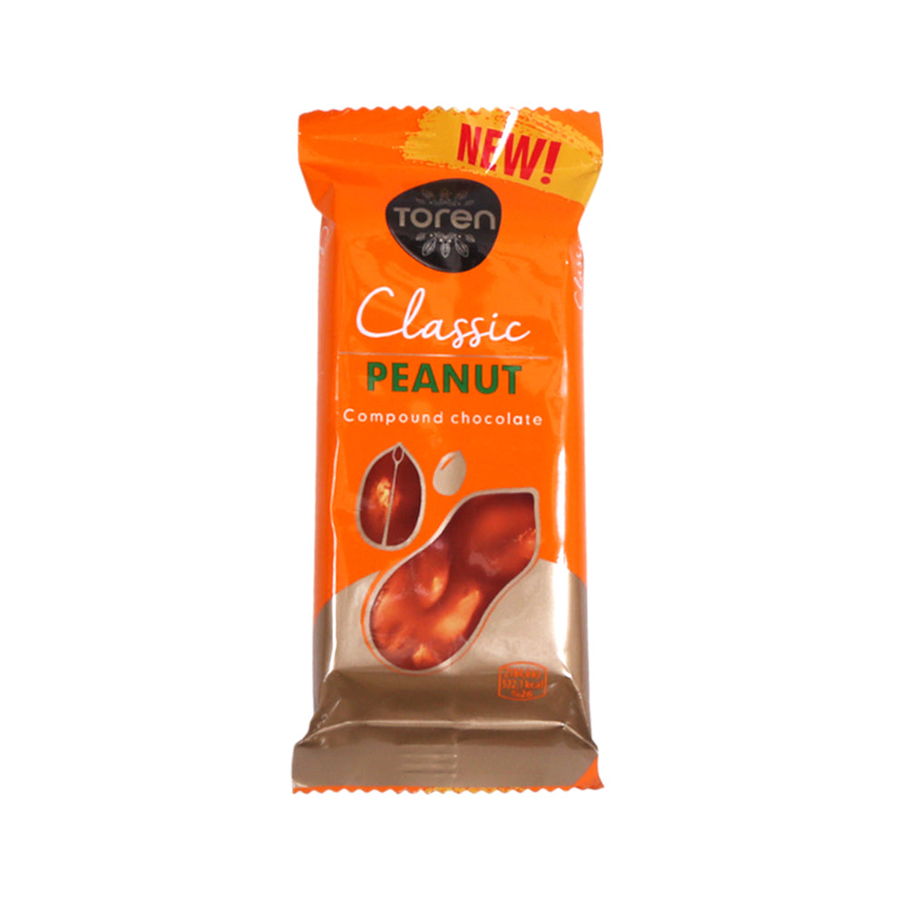 TOREN CLASSIC COMPOUND CHOCOLATE PEANUT 52GM
