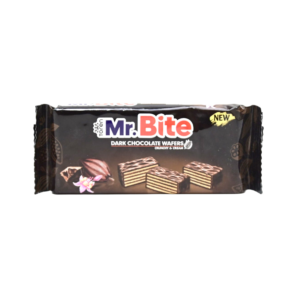 TOREN MR BITE DARK CHOCOLATE WAFERS 38 GM