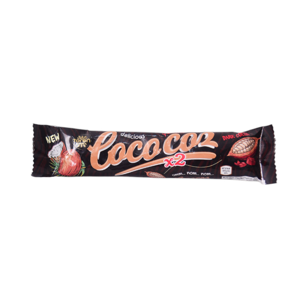 TOREN COCOCOZ CHOCOLATE DARK COCOA X2 50 GM