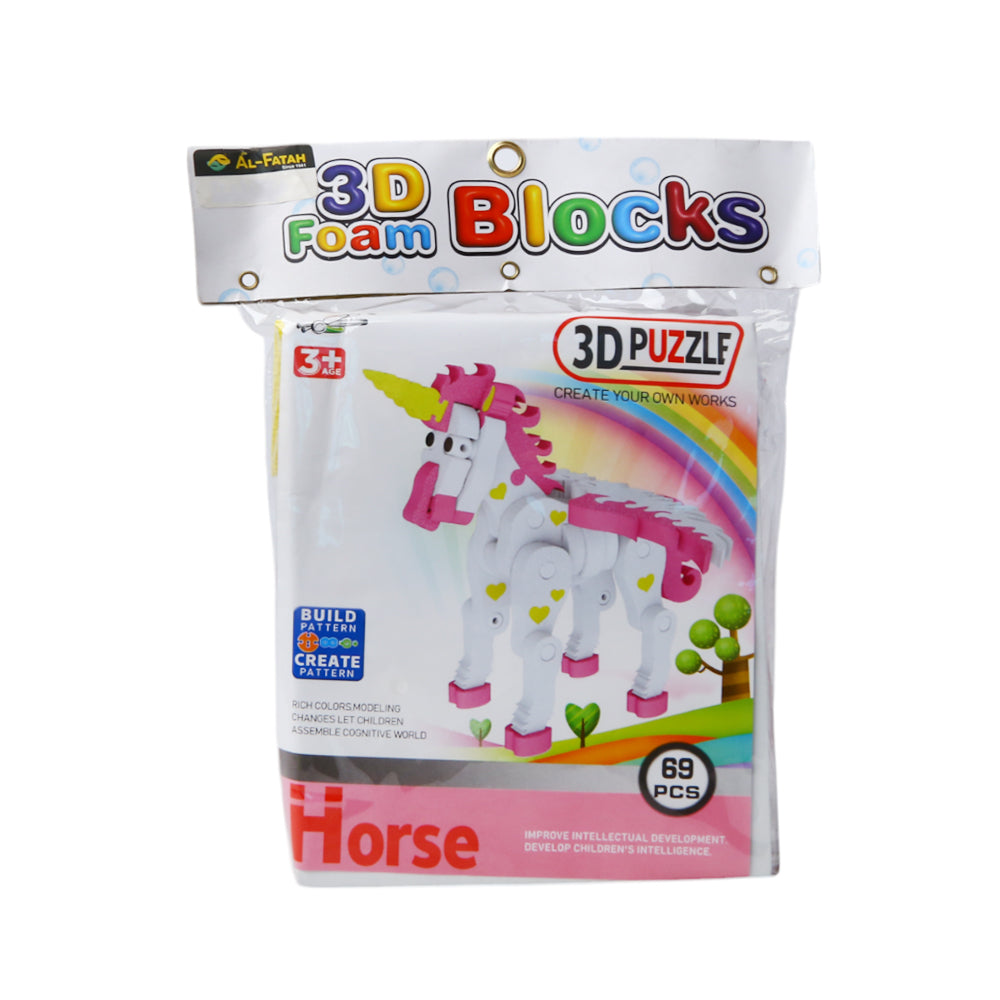 FB-3D ANIMAL FOAM PUZZLE IN PVC