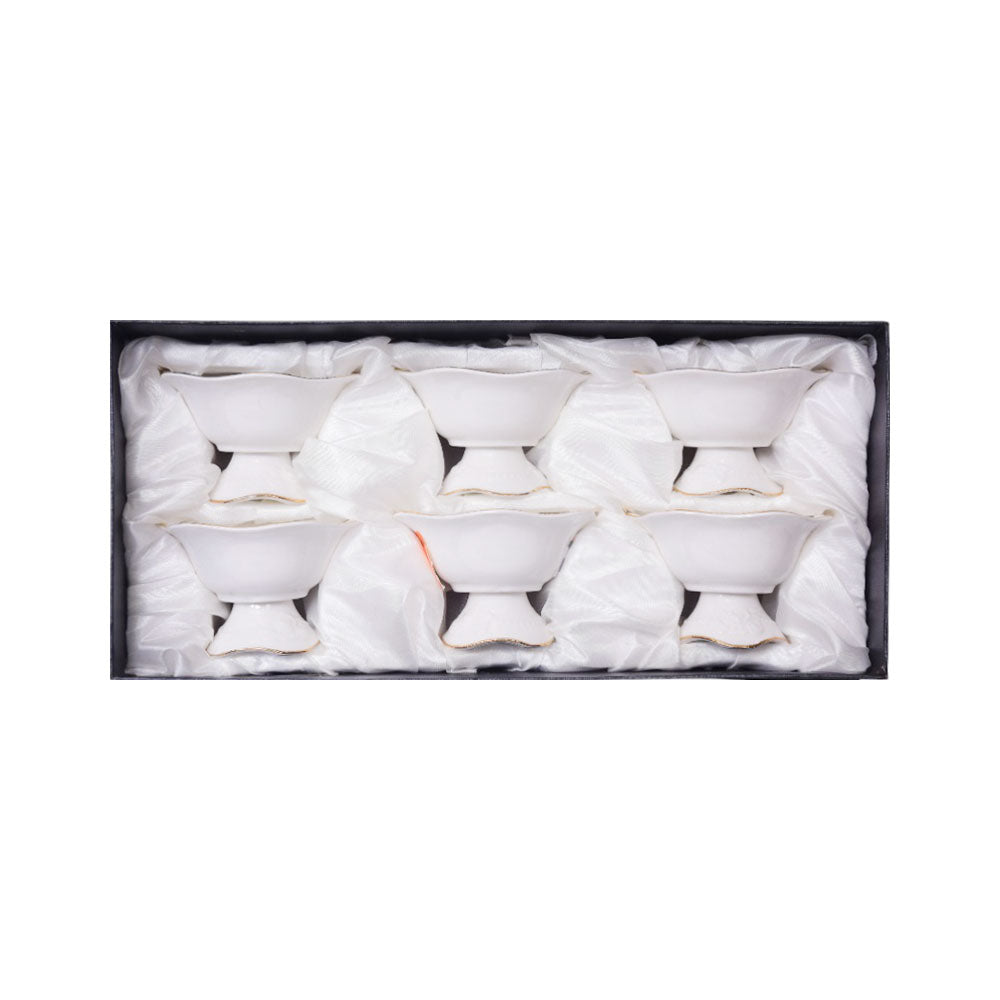 ICE CREAM CUP SET 6PC ROYAL BISTRO IR 2436GL-5