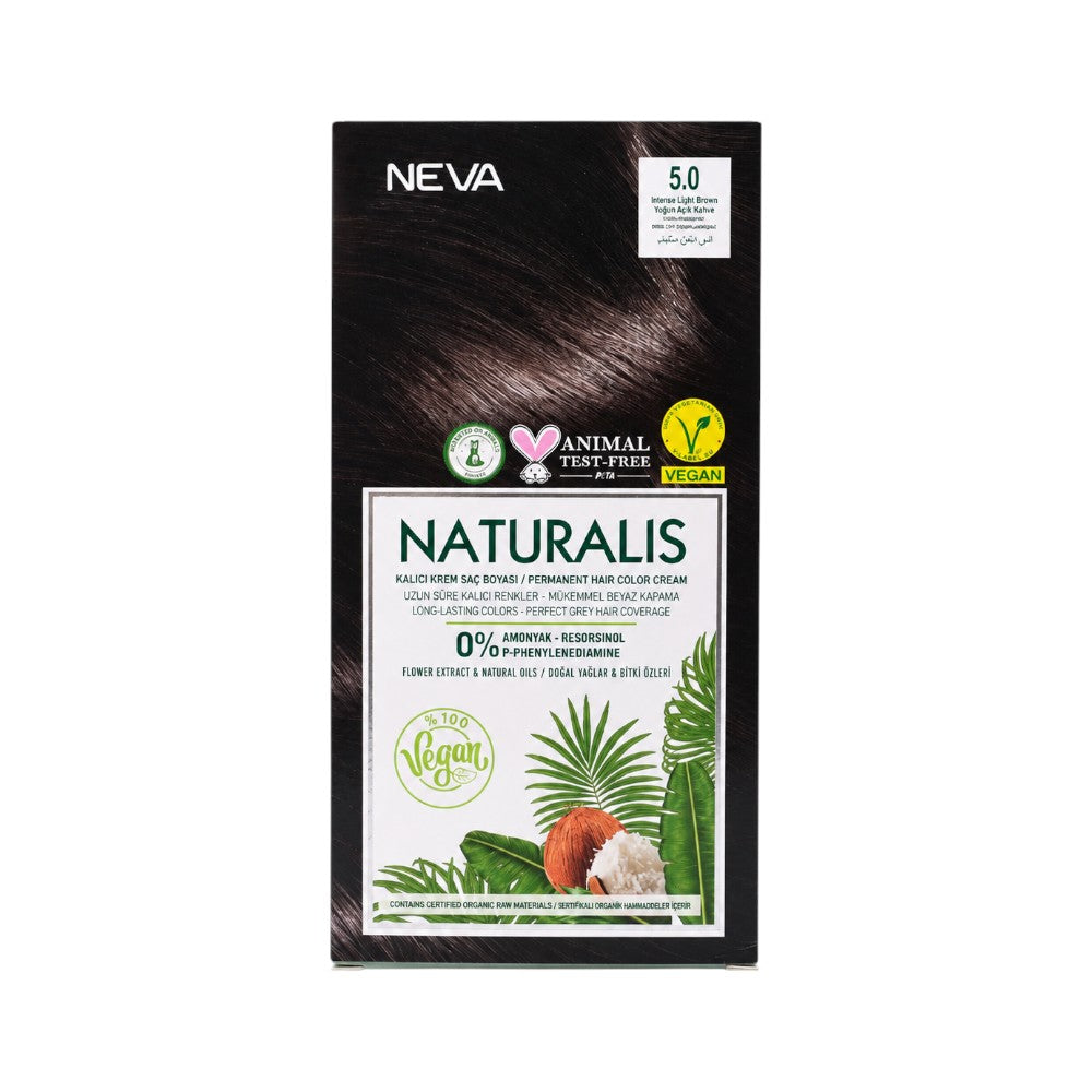 NATURALIS COLOR 5.0 INTENSE LIGHT BROWN 60ML