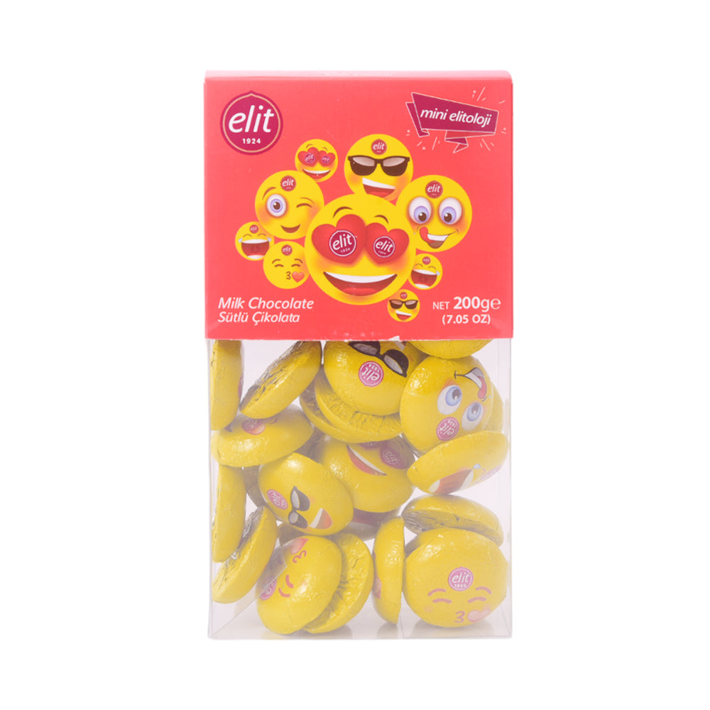 ELIT MILK CHOCOLATE MINI EMOJI 200 GM