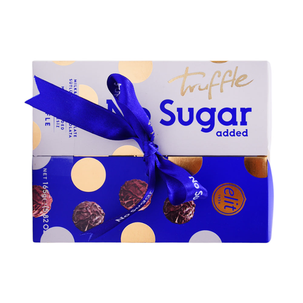 ELIT TRUFFLE MILK & DARK CHOCOLATE NO SUGUR 165 GM