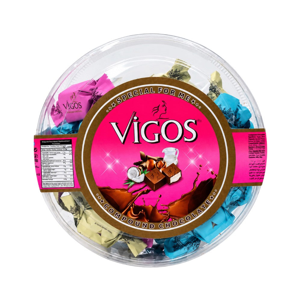 VIGOS COMPOUND CHOCOLATE PVC 2213 250 GM