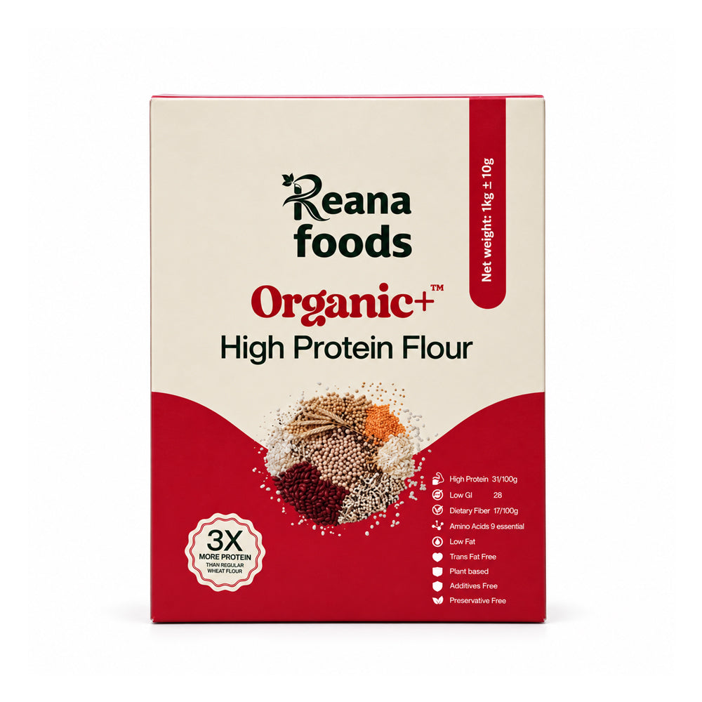 RAENA ORGANIC PLUS PROTEIN FLOUR 1 KG