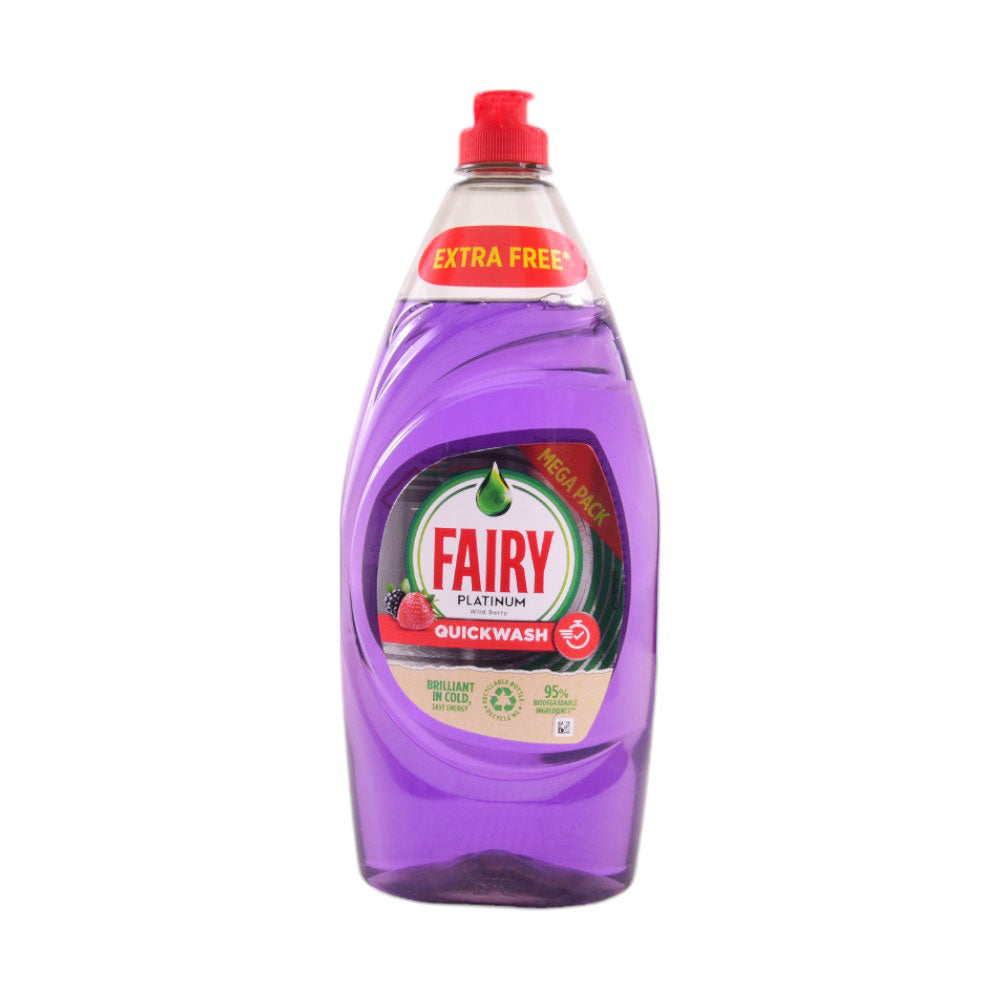 FAIRY DISHWASHER LIQUID PLATINUM WILD BERRY 870 ML