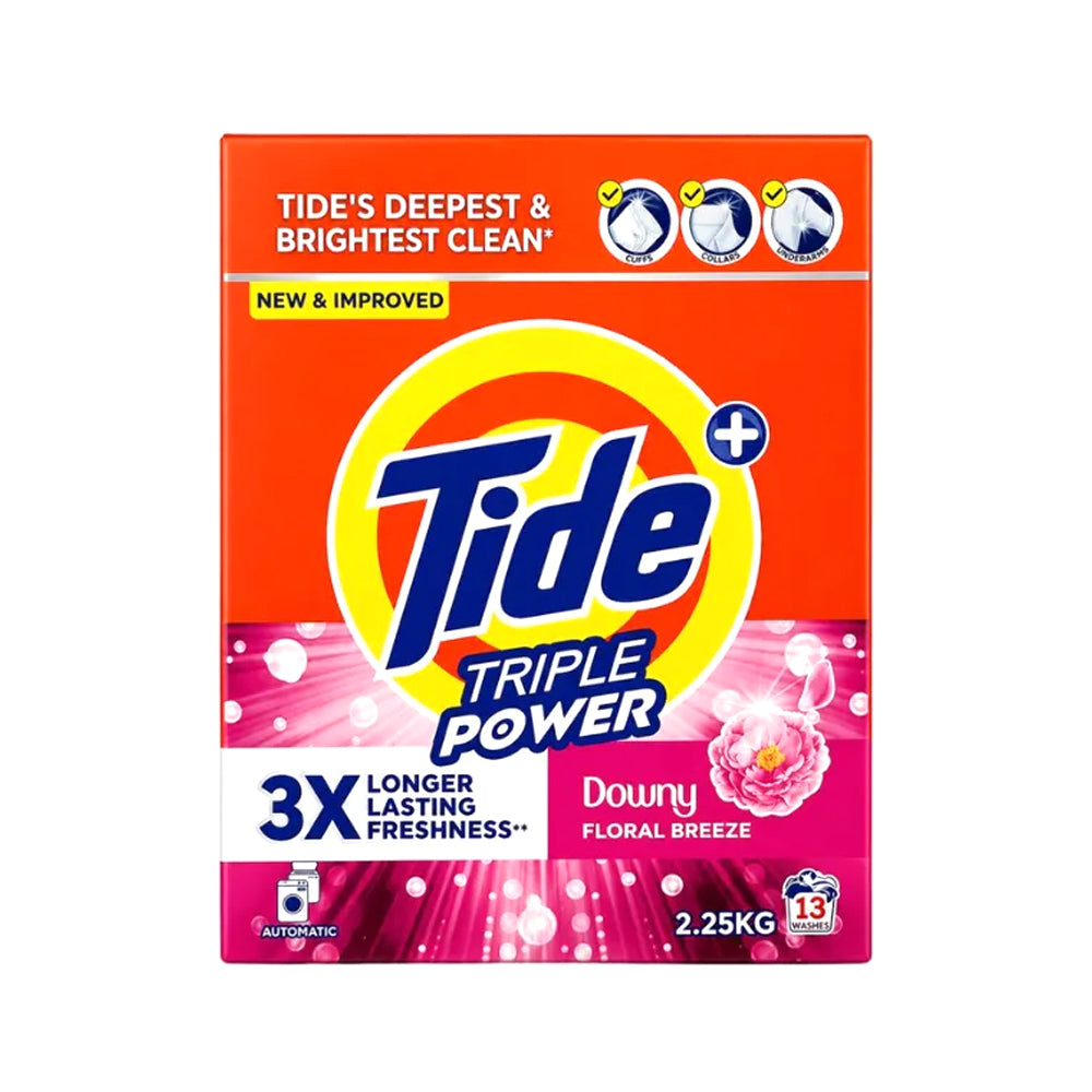 TIDE TRIPLE POWER DOWNY FLORAL BREEZE 2.25 KG