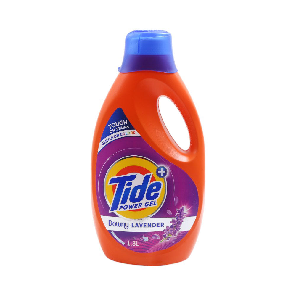 TIDE WASHING LIQUID GEL DOWNY LAVENDER 1.8 LTR