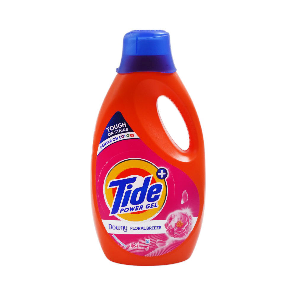 TIDE WASHING LIQUID GEL DOWNY FLORAL BREEZE 1.8 LTR