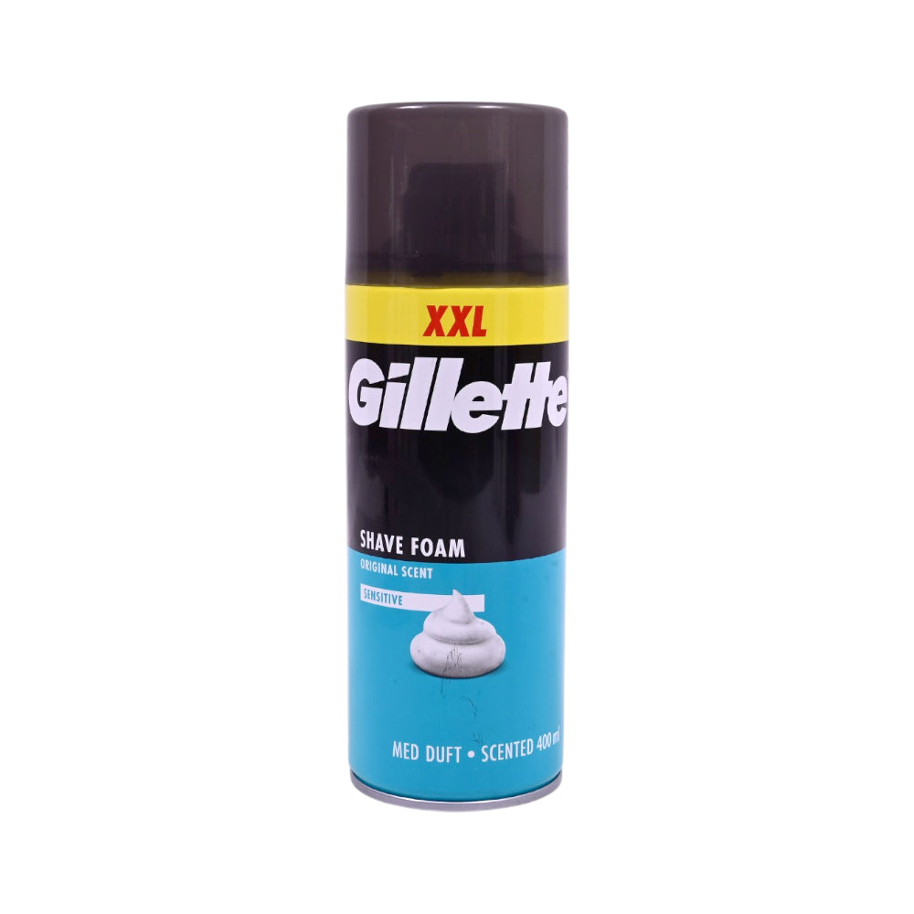 GILLETTE SHAVE FOAM SENSITIVE ORIGINAL SCENT 400 ML