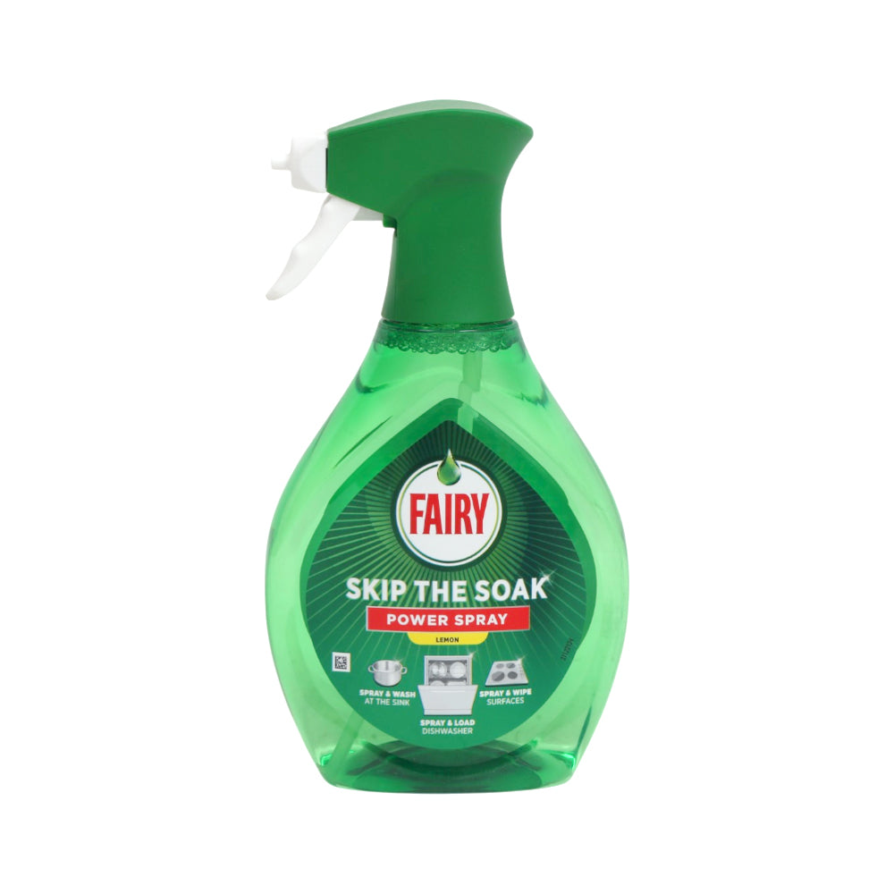 FAIRY DISHWASH POWER SPRAY LEMON 650ML