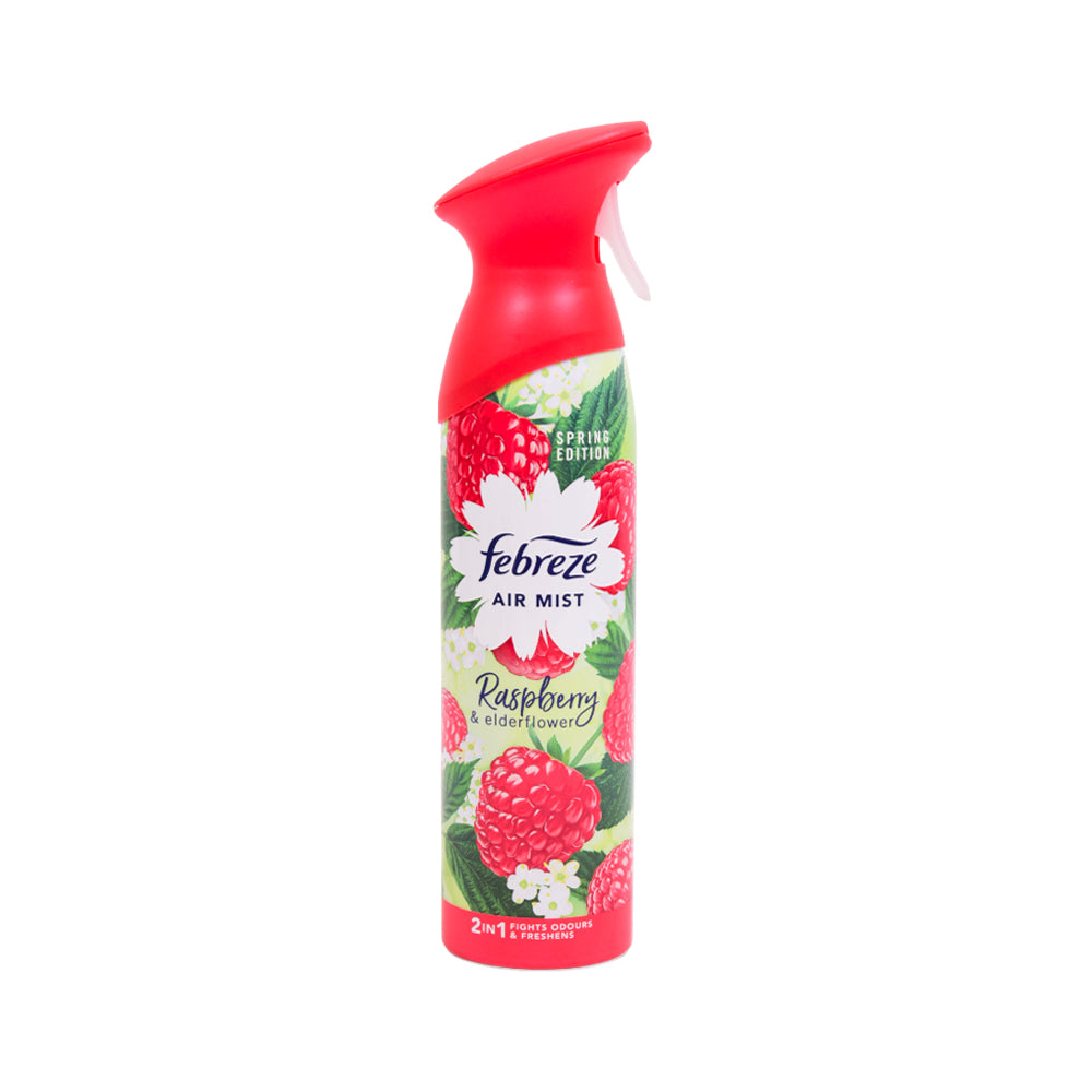 FEBREZE AIR FRESHNER RASPBERRY & ELDERFLOWER 2IN1 185 ML