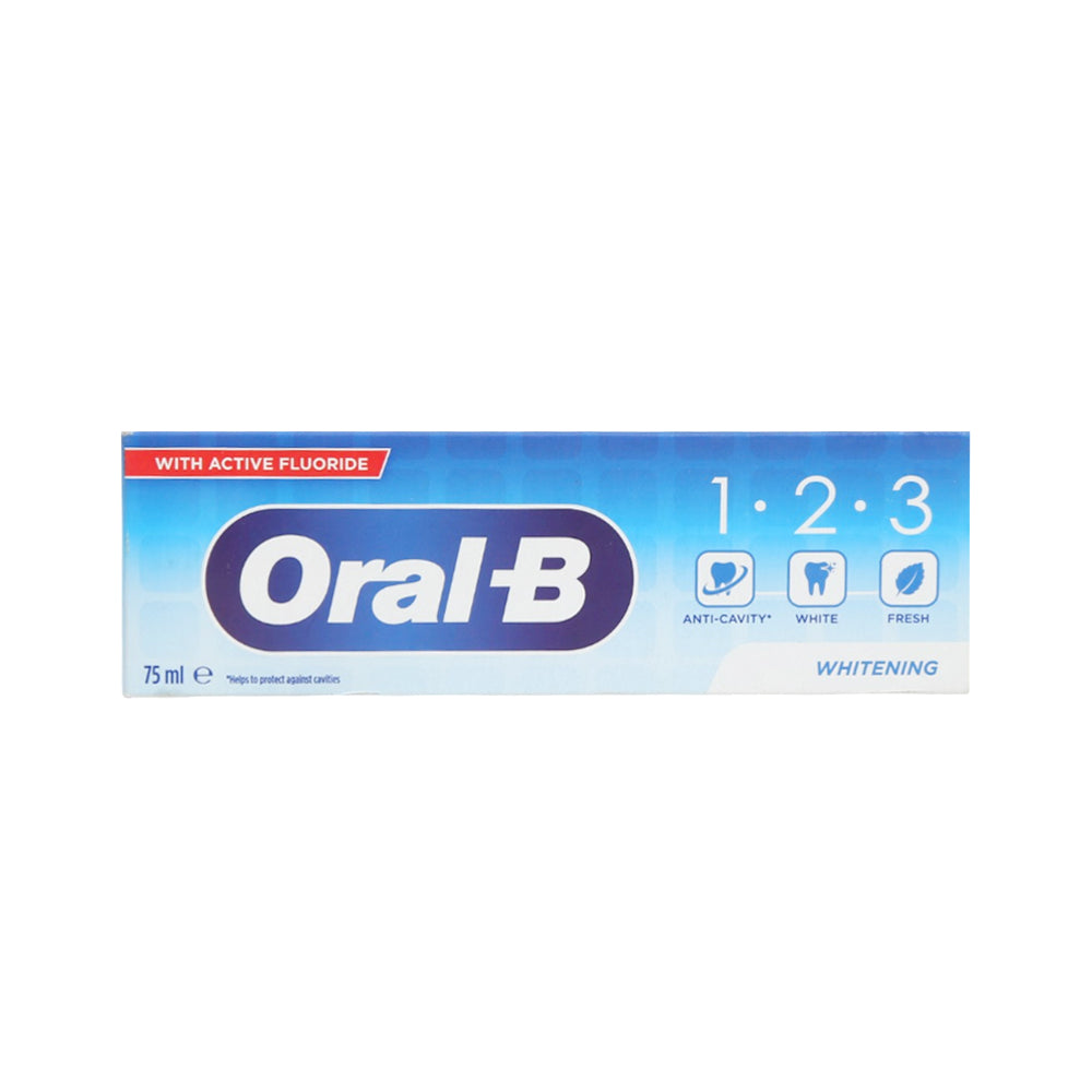 ORAL-B TOOTH PASTE WHITENING 75 ML