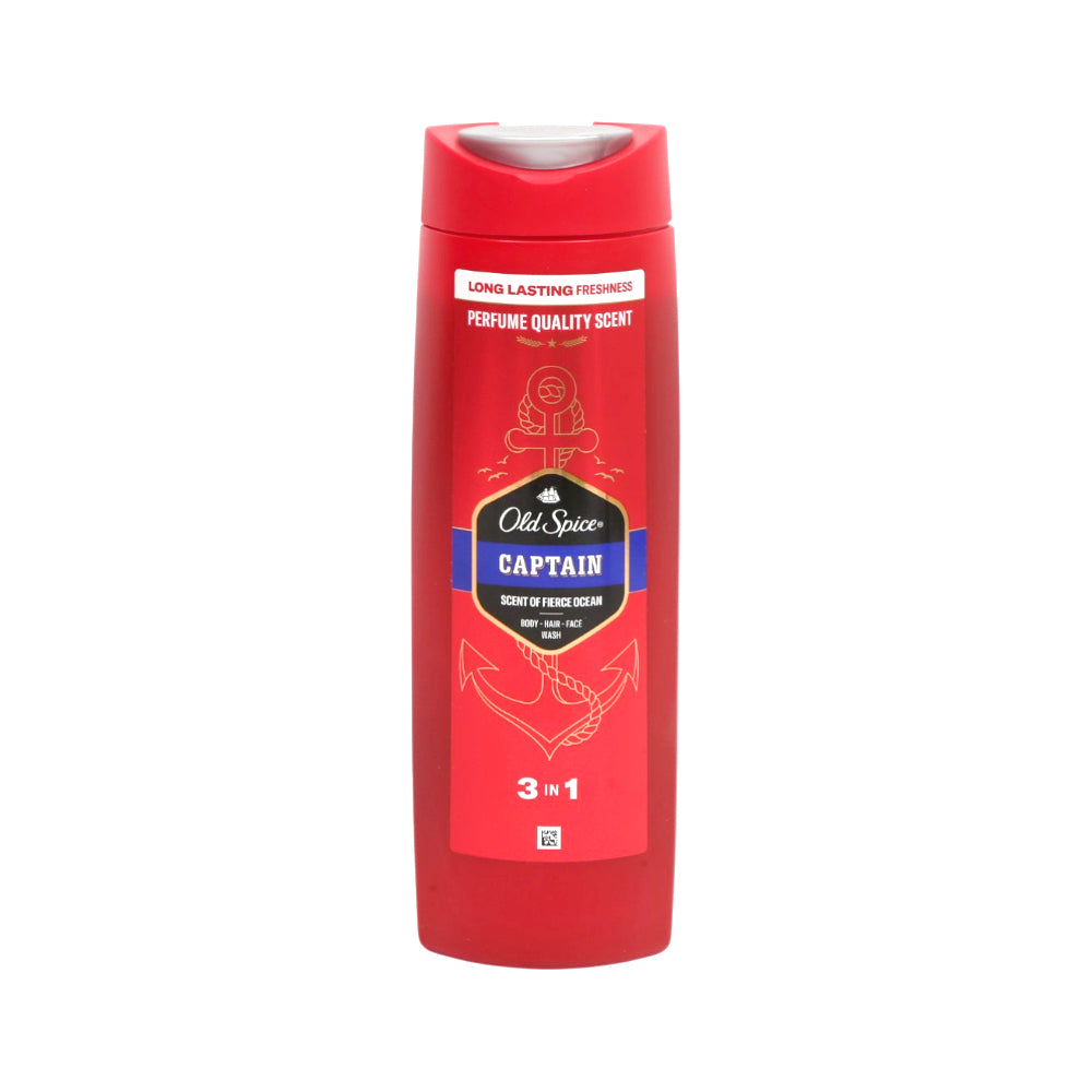 OLD SPICE SHOWER GEL CAPTAIN 3IN1 400 ML