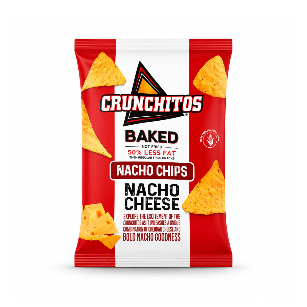 CRUNCHITOS NACHO CHIPS NACHO CHEESE 32 GM