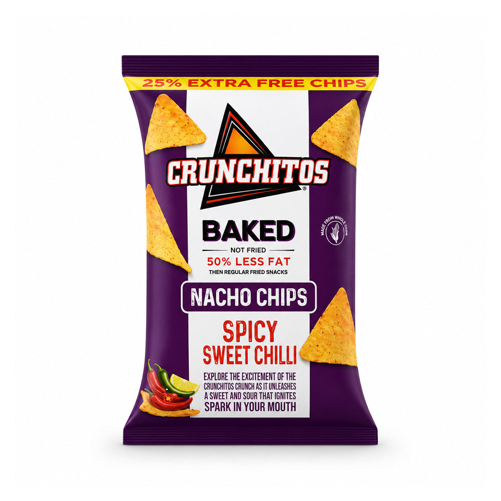 CRUNCHITOS NACHO CHIPS SPICY SWEET CHILLI 75 GM