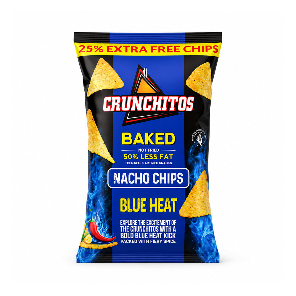CRUNCHITOS NACHO CHIPS BLUE HEAT 75 GM