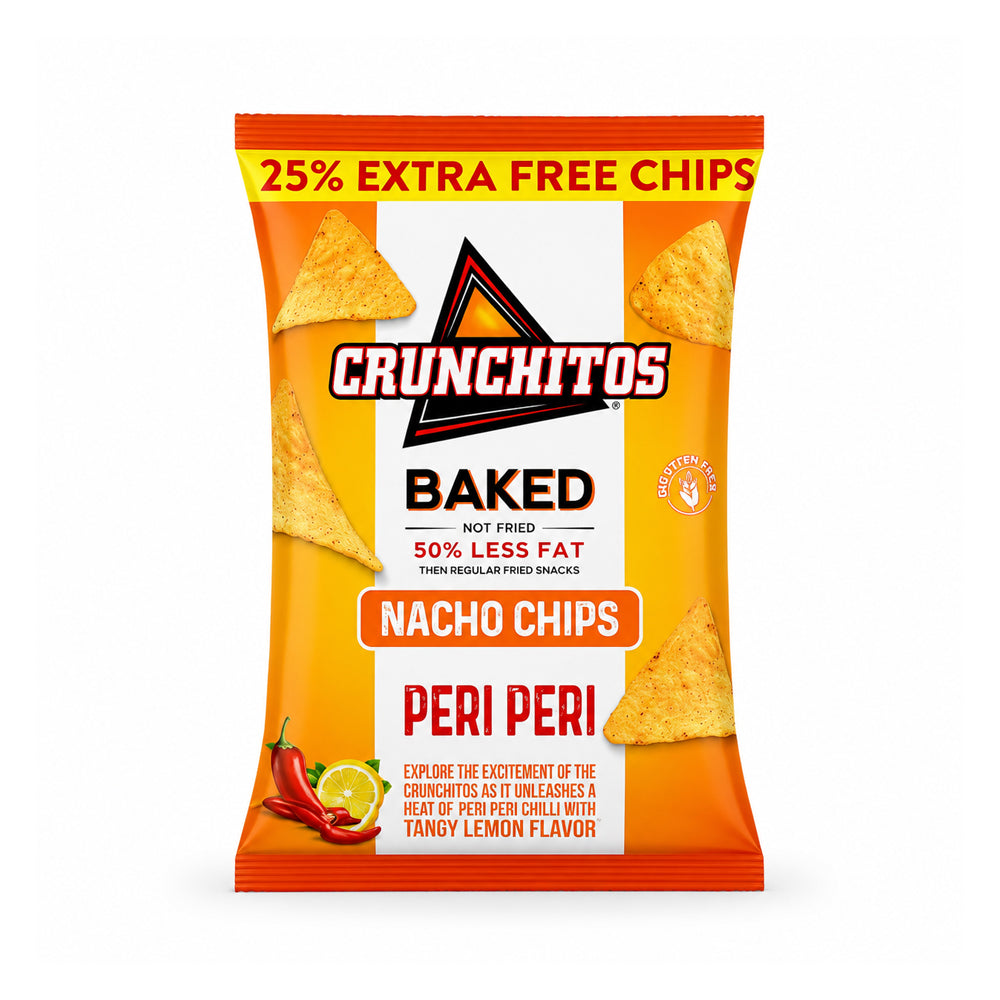 CRUNCHITOS NACHO CHIPS PERI PERI 75 GM
