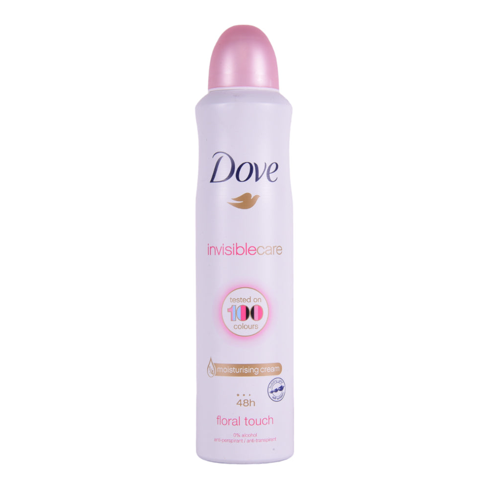 DOVE DEODORANT INIVISIBLE CARE FLORAL TOUCH 250 ML