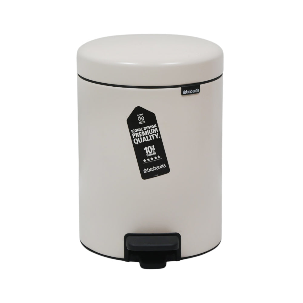 DUST BIN BRABANTIA 5 LTR 149900 SOFT BEIGE