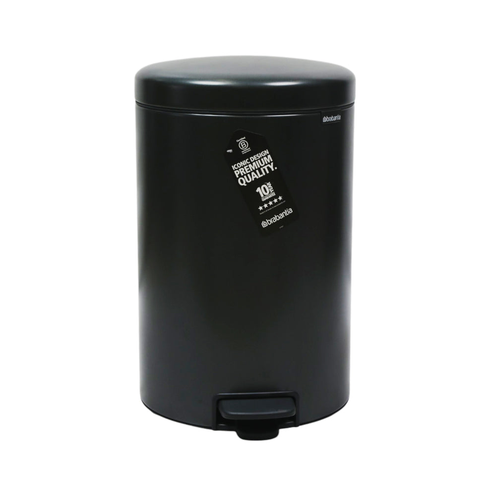 DUST BIN BRABANTIA 20 LTR 233500 CONFIDENT GREY