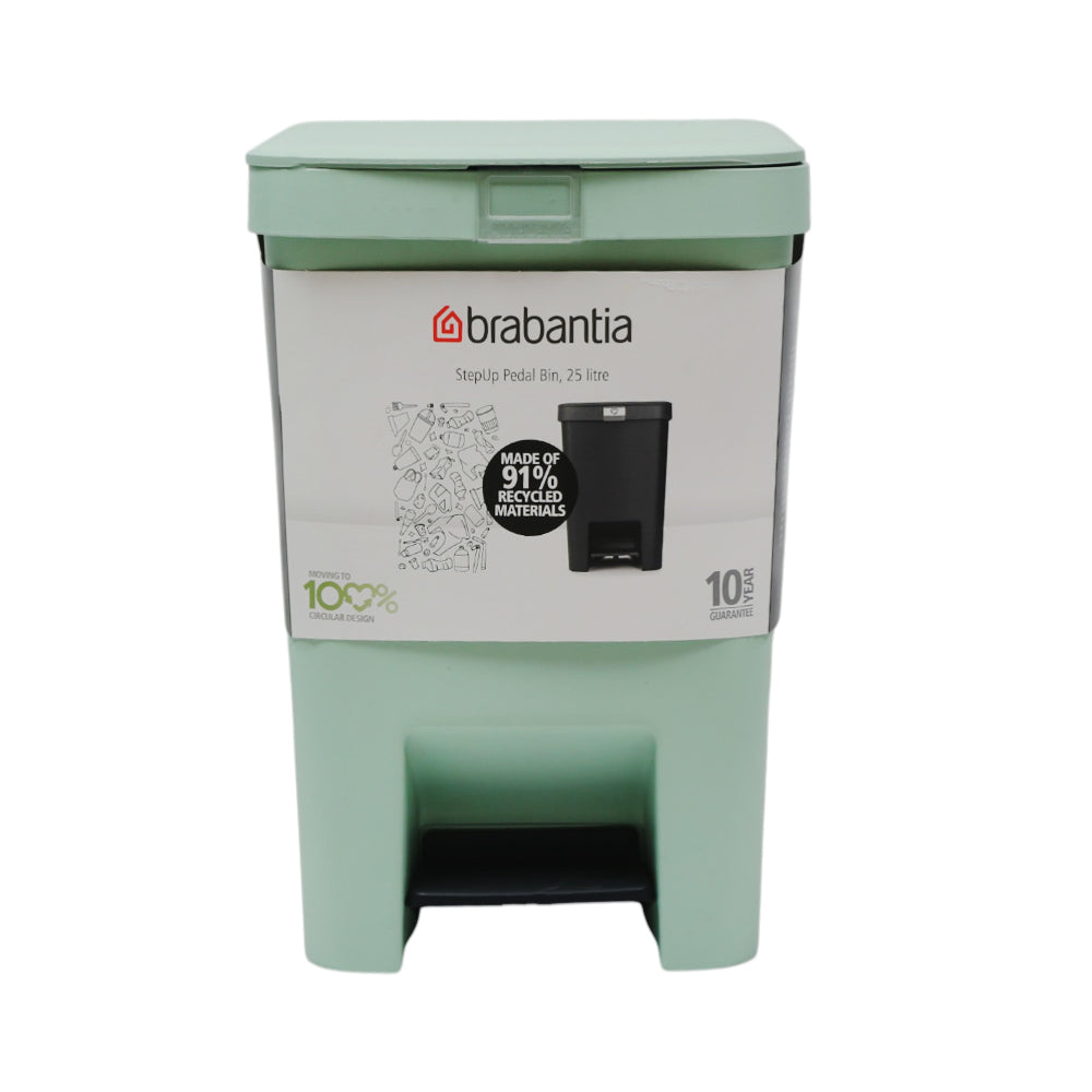 DUST BIN BRABANTIA 25 LTR 800283 JADE GREEN