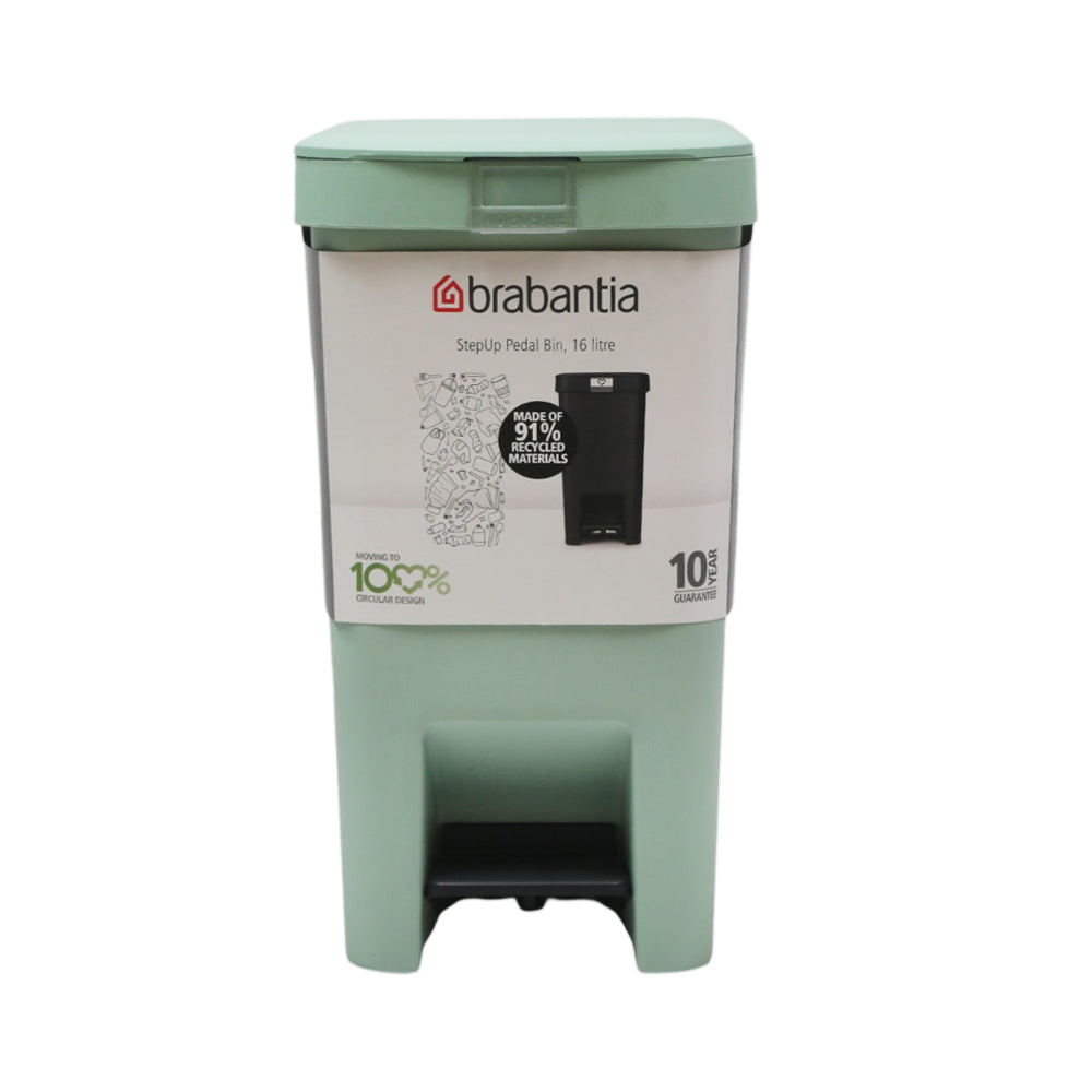 DUST BIN BRABANTIA 16 LTR 800320 JADE GREEN