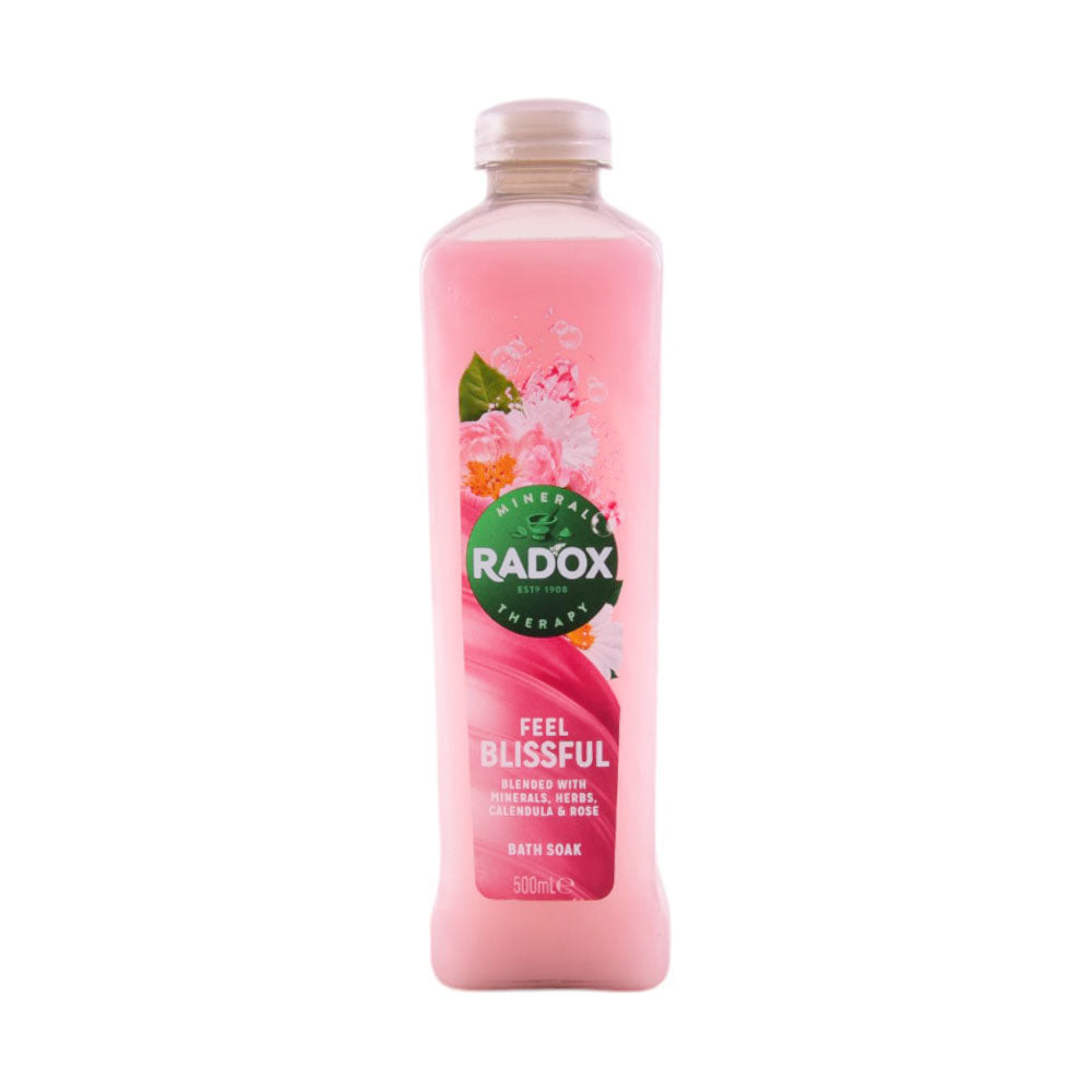 RADOX BATH FEEL BLISSFUL  BLENDED WITH MINERAL HERBS & ROSE