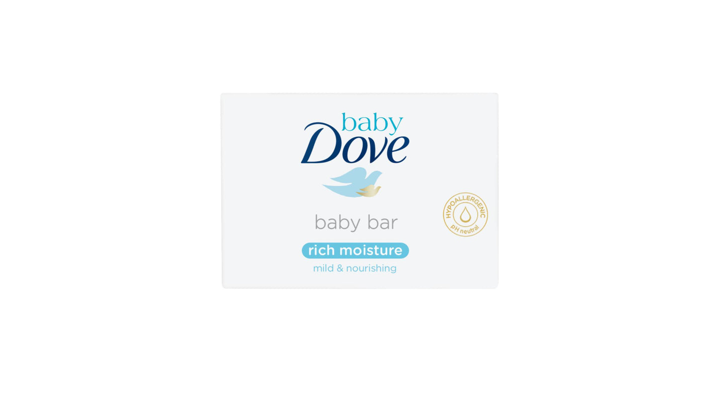 DOVE BABY SOAP RICH MOISTURE MILD & NOURISHING 75 GM
