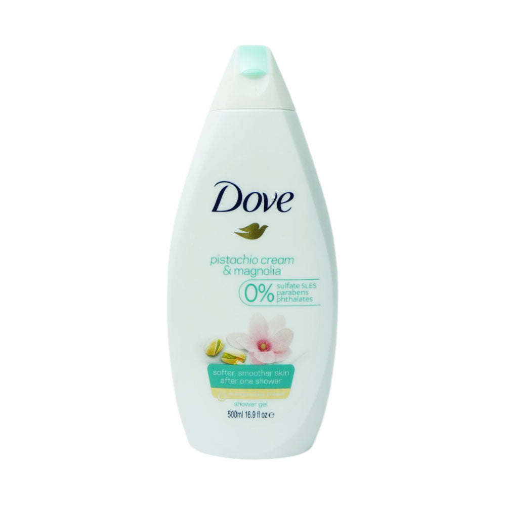 DOVE BODY WASH PISTACHIO CREAM WITH MAGNOLIA 500 ML