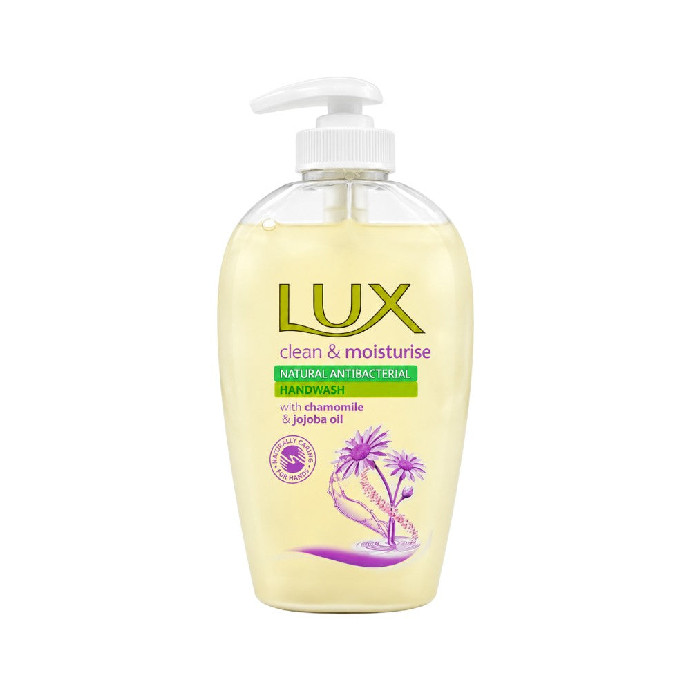 LUX HAND WASH CLEAN & MOISTURISE WITH CHAMOMILE & JOJOBA OIL