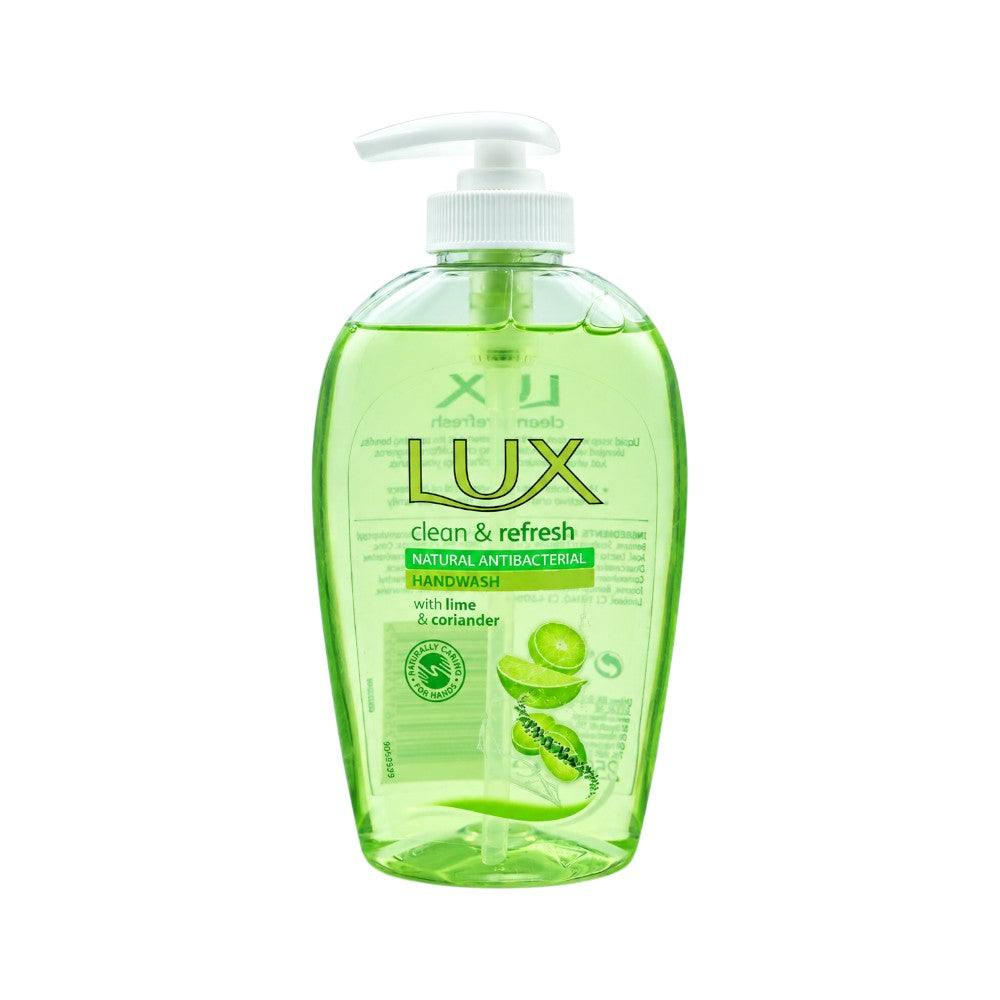 LUX HAND WASH CLEAN & REFRESH WITH LIME & CORIANDER 250 ML