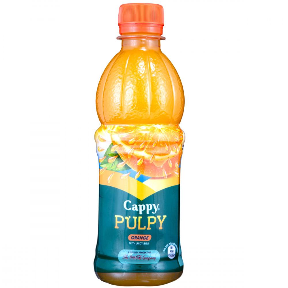 CAPPY PULPY ORANGE FRUIT DRINK 350 ML-CARTON