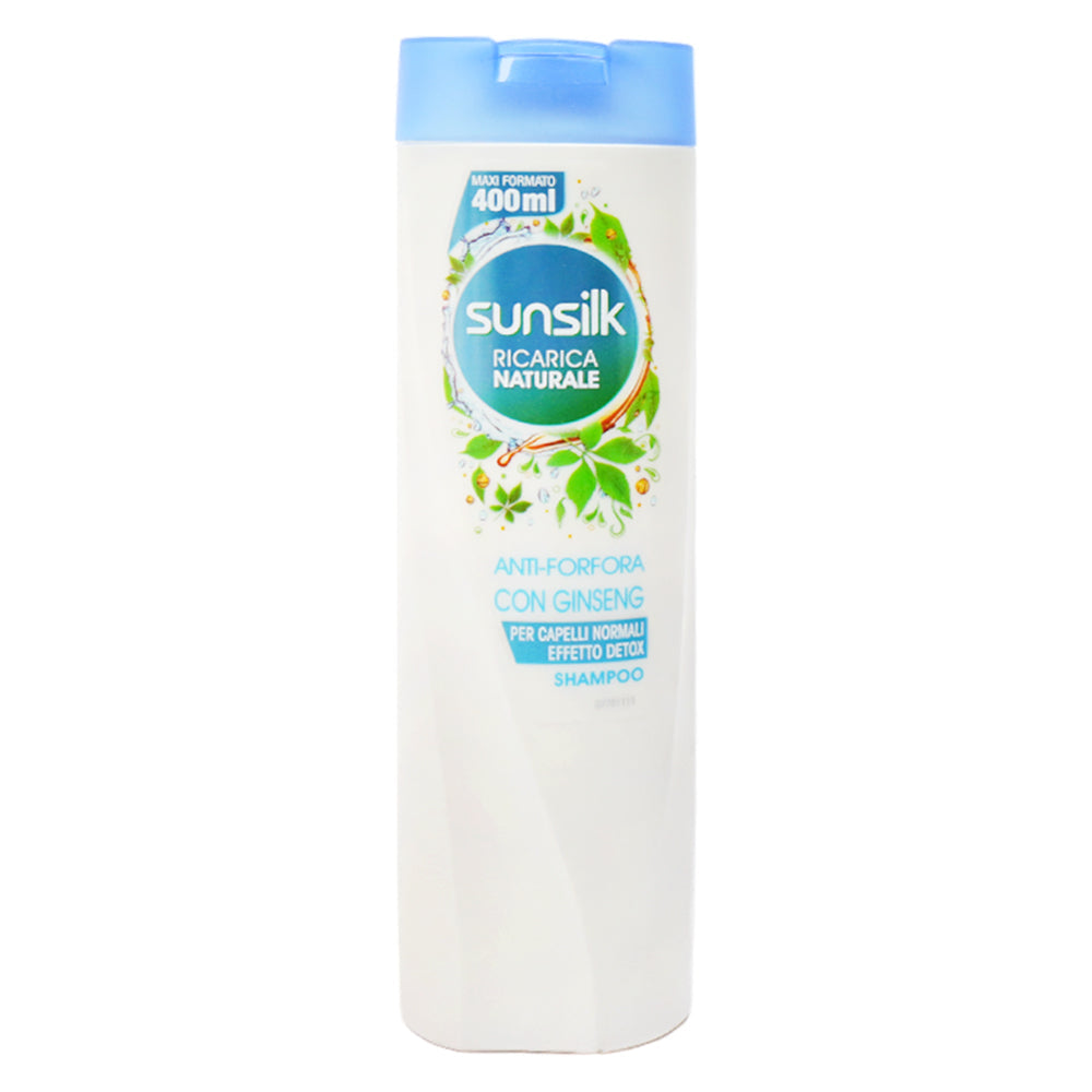 SUNSILK SHAMPOO NATURALE ANTI-FORFORA 400 ML