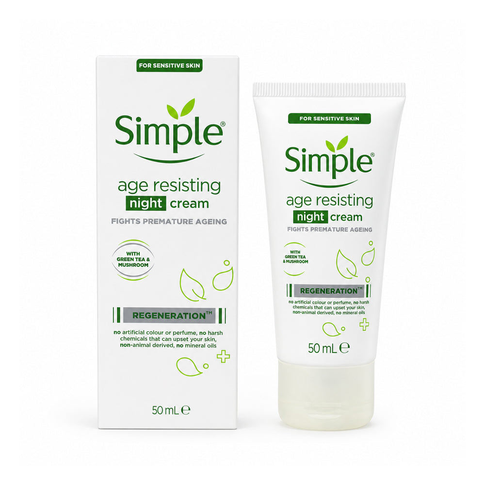SIMPLE AGE RESISTING NIGHT CREAM 50ML
